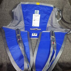 EZ Assistive Easy Slip Fit Sling Large FC240448-M New Open Box Blue Grey